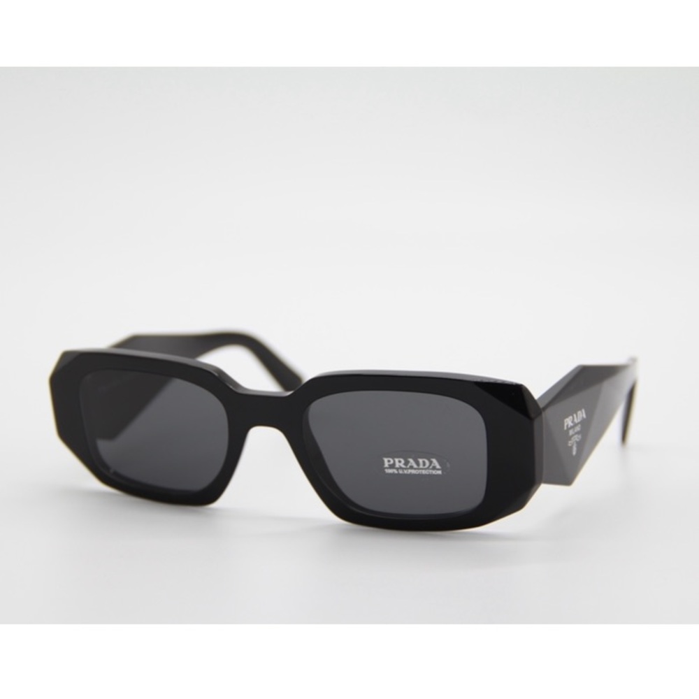 NEW PRADA PR 17WS 1AB-5S0 SUNGLASSES PRADA PR17WS BLACK PRADA PR17WS 1AB5S0 - Picture 2 of 15